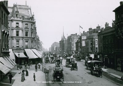 Oxford Street, London, looking east by English Photographer